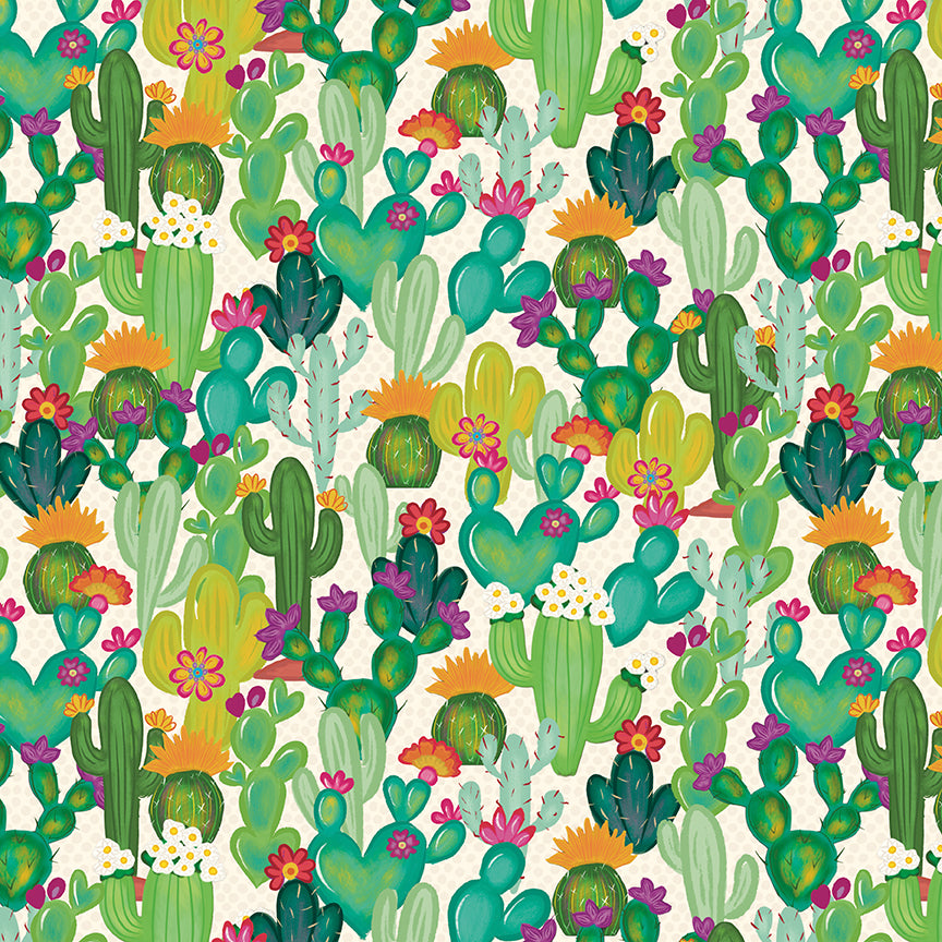 Cacti-&-Charm C18450-PUTTY Riley Blake Canada wholesale at International Textiles Ltd. 