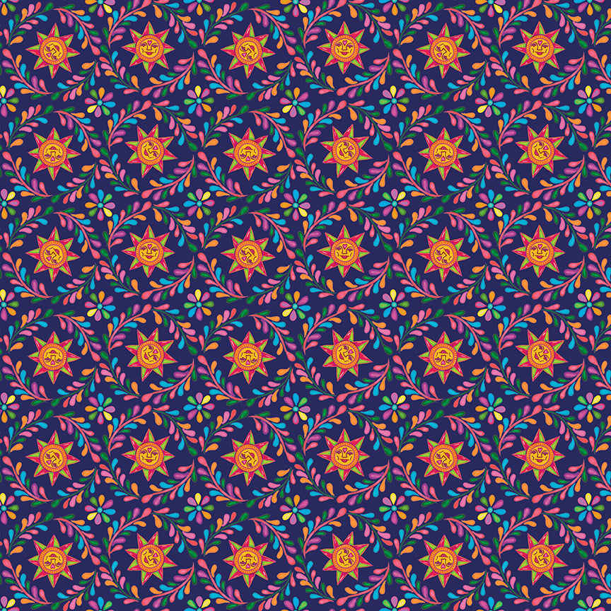 Cacti-&-Charm C18454-EGGPLANT Riley Blake Canada wholesale at International Textiles Ltd. 