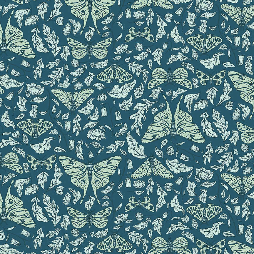 Luna-Field C18491-NAVY Riley Blake Canada wholesale at International Textiles Ltd. 