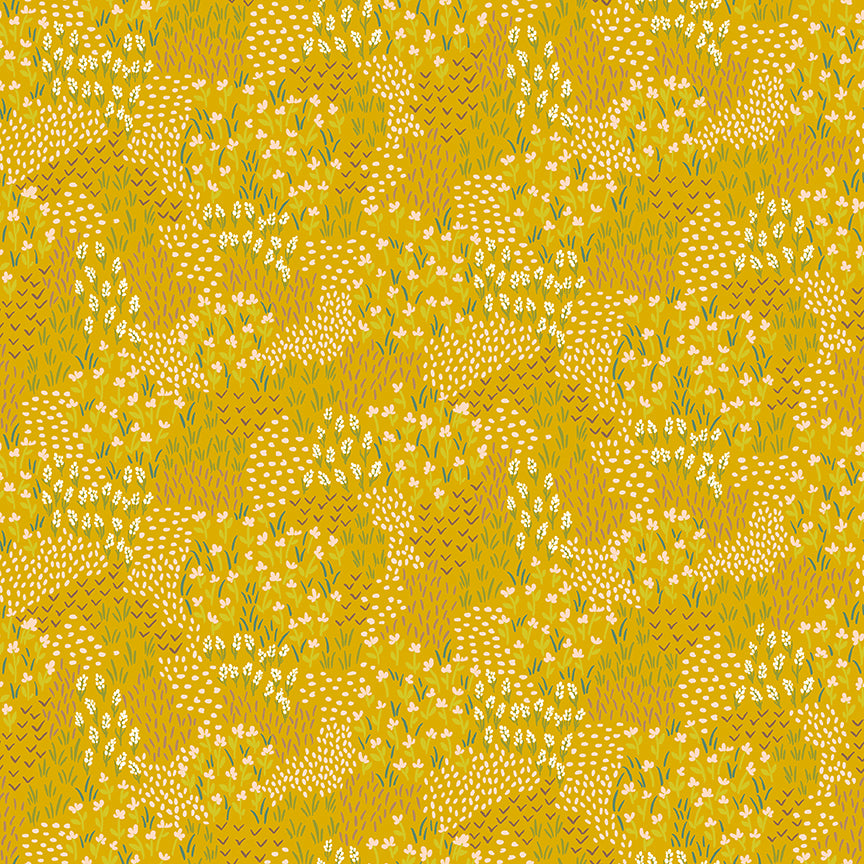 Luna-Field C18494-GOLD Riley Blake Canada wholesale at International Textiles Ltd. 