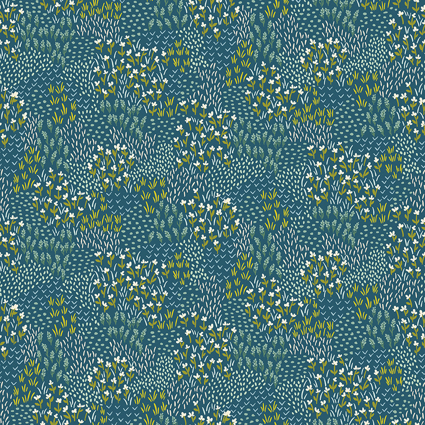 Luna-Field C18494-NAVY Riley Blake Canada wholesale at International Textiles Ltd. 