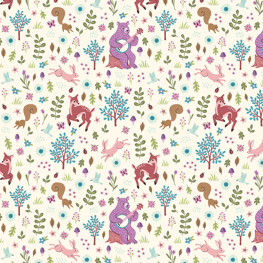 Mountain-Jamboree C18501-CREAM Riley Blake Canada wholesale at International Textiles Ltd. 