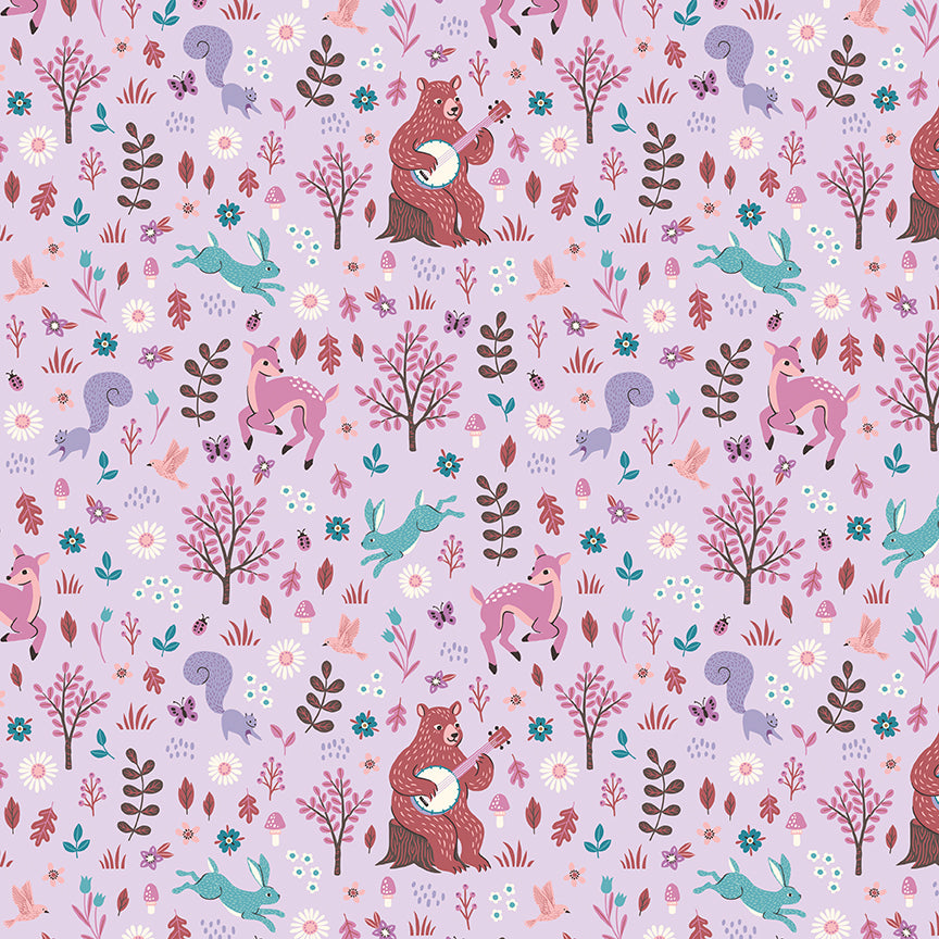 Mountain-Jamboree C18501-LAVENDER Riley Blake Canada wholesale at International Textiles Ltd. 