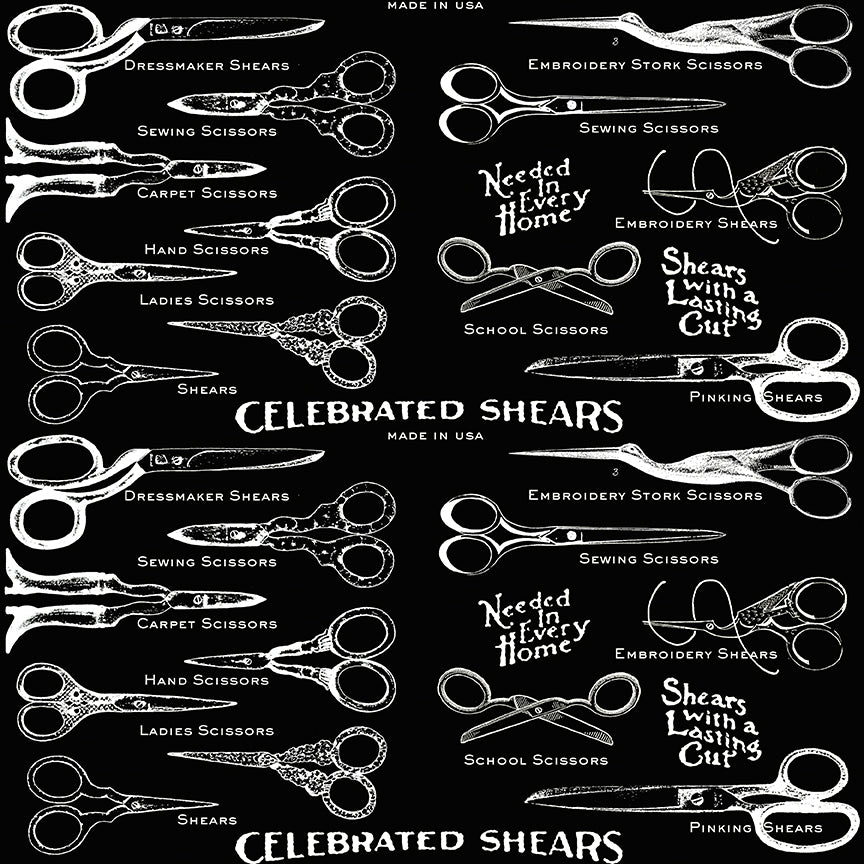 She-Who-Sews-The-Maker C18529-BLACK Riley Blake Canada wholesale at International Textiles Ltd. 