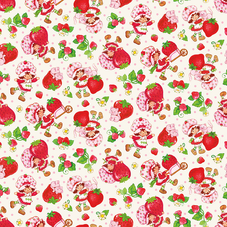 The-World-of-Strawberry-Shortcake C18561-CREAM Riley Blake Canada wholesale at International Textiles Ltd. 