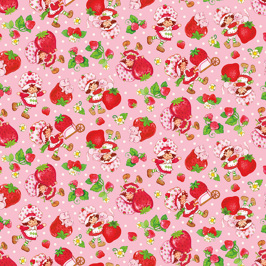 The-World-of-Strawberry-Shortcake C18561-PINK Riley Blake Canada wholesale at International Textiles Ltd. 