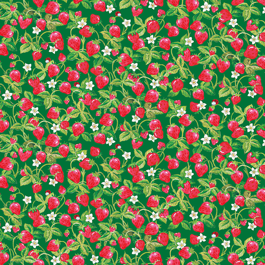 The-World-of-Strawberry-Shortcake C18564-GREEN Riley Blake Canada wholesale at International Textiles Ltd. 