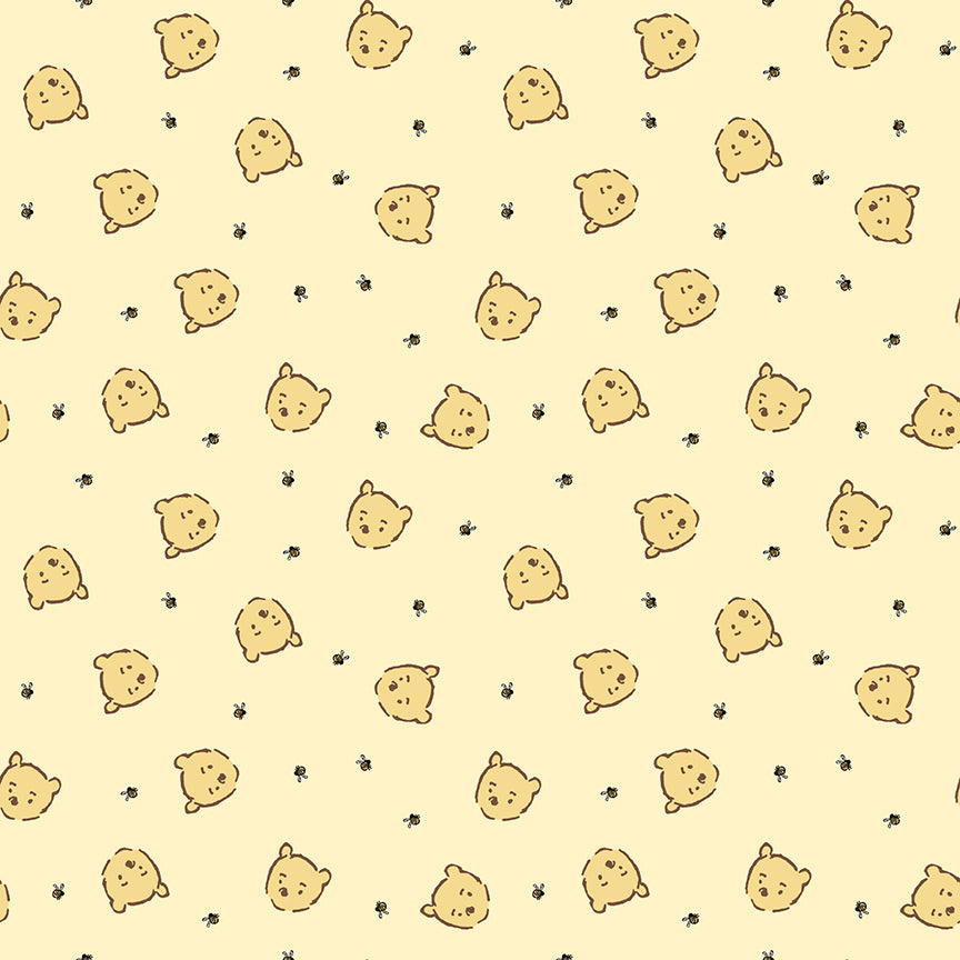 Winnie-the-Pooh-Baby C18594-YELLOW Riley Blake Canada wholesale at International Textiles Ltd. 