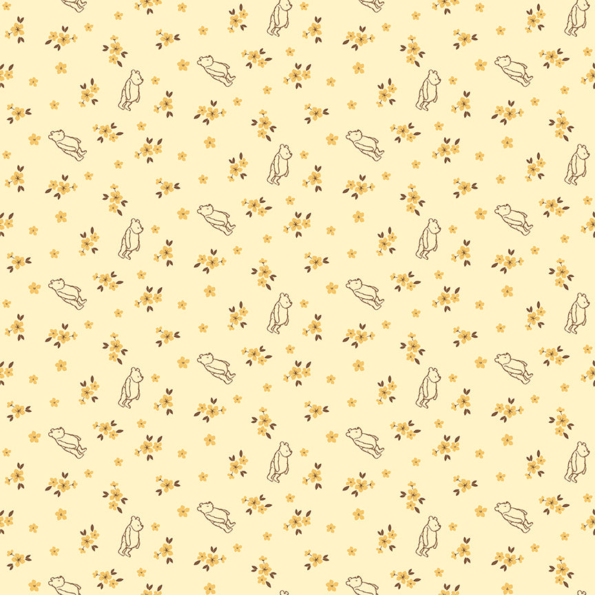 Winnie-the-Pooh-Baby C18595-YELLOW Riley Blake Canada wholesale at International Textiles Ltd. 