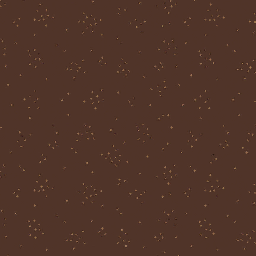Scattered-A-Cross C370-BROWNIE Riley Blake Canada wholesale at International Textiles Ltd. 