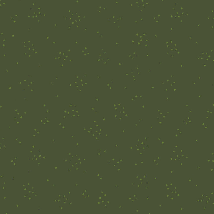 Scattered-A-Cross C370-CHIVE Riley Blake Canada wholesale at International Textiles Ltd. 