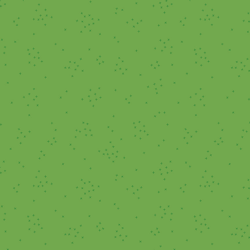 Scattered-A-Cross C370-RILEYGREEN Riley Blake Canada wholesale at International Textiles Ltd. 