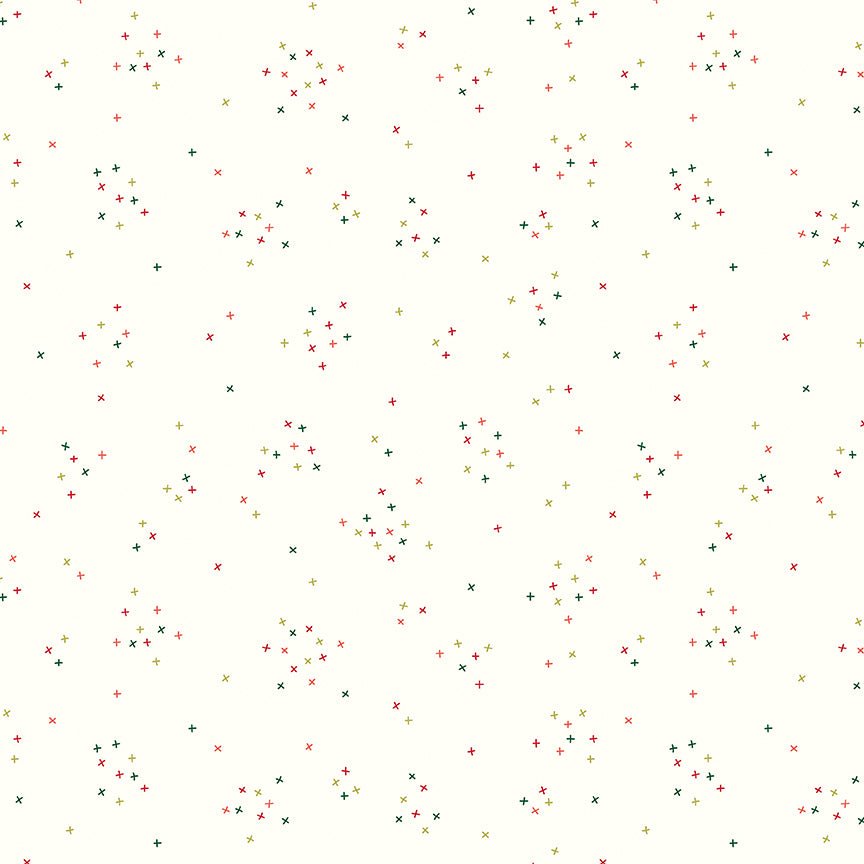 Scattered-A-Cross C375-CHRISTMAS Riley Blake Canada wholesale at International Textiles Ltd. 