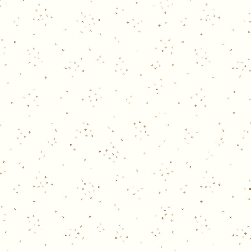 Scattered-A-Cross C375-NEUTRAL Riley Blake Canada wholesale at International Textiles Ltd. 