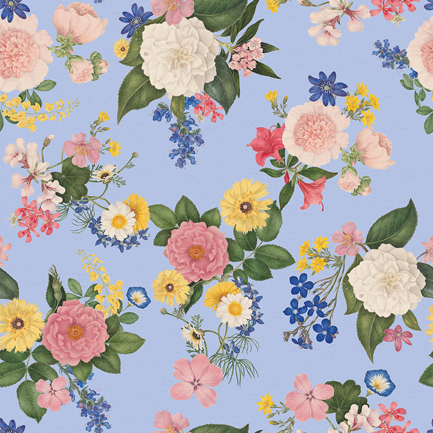 everbloom-by-riley-blake- C18054-BLUE is Available at International Textiles Ltd in Canada