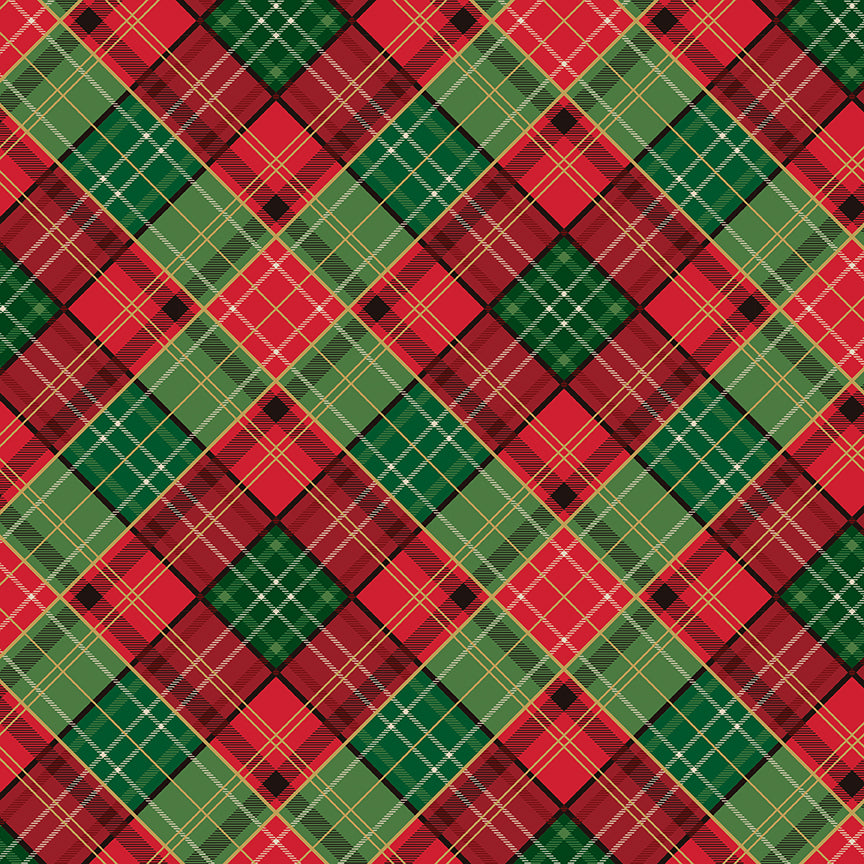 poinsettias-at-christmas-by-riley-blake- CF17633-MULTI is Available at International Textiles Ltd in Canada