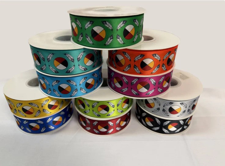 7 Grandfathers, Medicine Wheels Ribbons by Jessica Somers