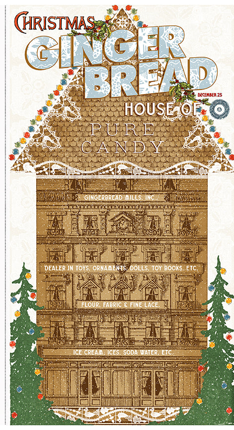 gingerbread-by-riley-blake- P17840-PANEL is Available at International Textiles Ltd in Canada