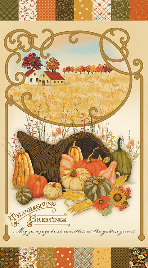 bountiful-by-riley-blake- P17869-PANEL is Available at International Textiles Ltd in Canada