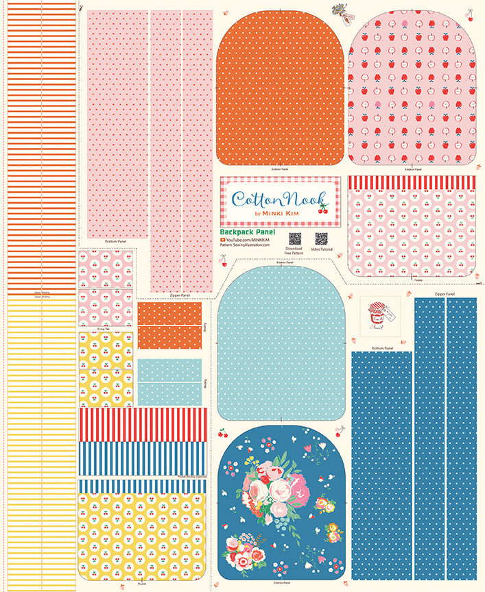 cotton-nook-by-riley-blake- P17979-PANEL is Available at International Textiles Ltd in Canada