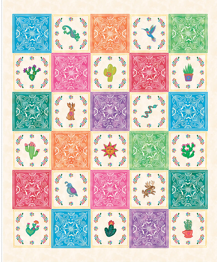 Cacti-&-Charm P18458-PANEL Riley Blake Canada wholesale at International Textiles Ltd. 