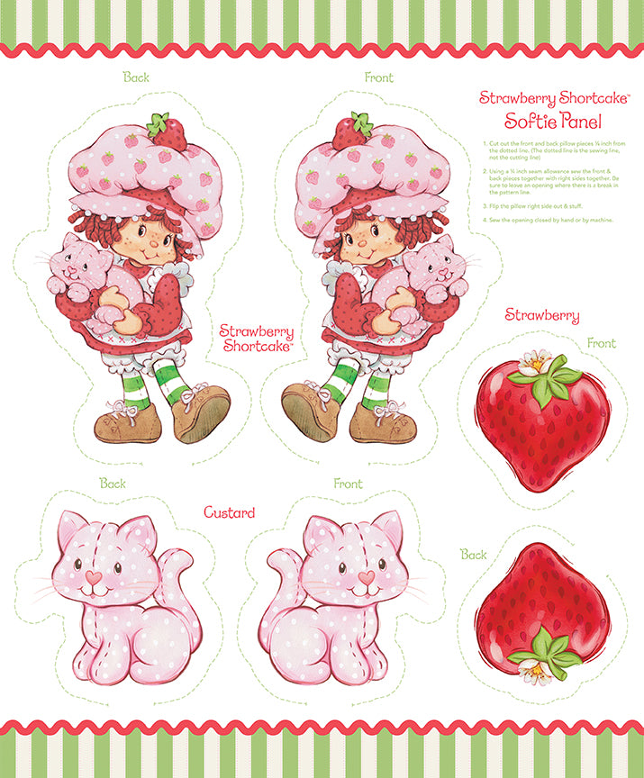 The-World-of-Strawberry-Shortcake P18567-PANEL Riley Blake Canada wholesale at International Textiles Ltd. 
