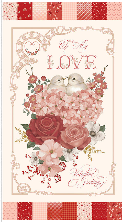 To-My-Love P18588-PANEL Riley Blake Canada wholesale at International Textiles Ltd. 
