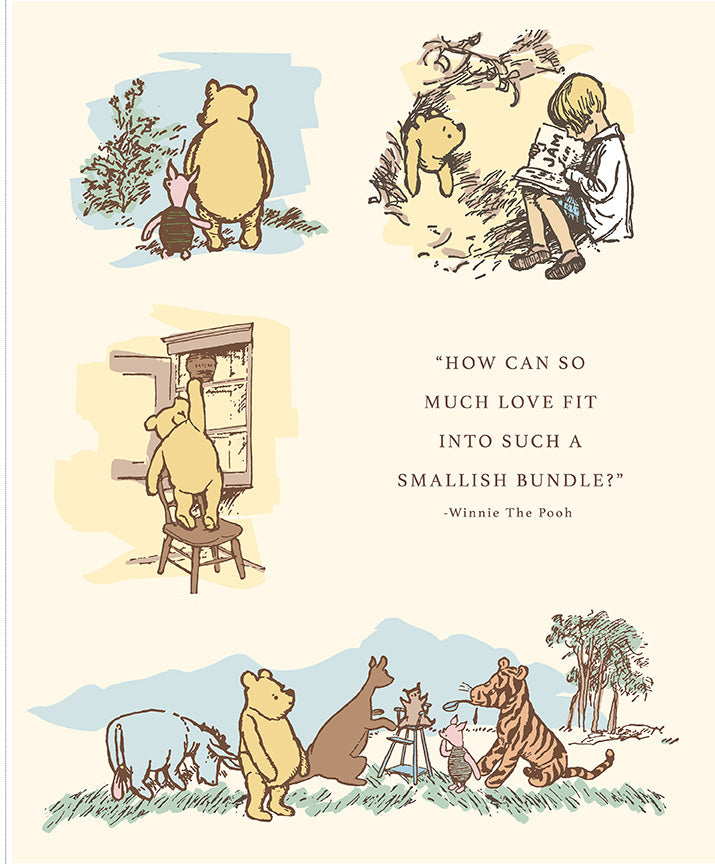 Winnie-the-Pooh-Baby P18597-PANEL Riley Blake Canada wholesale at International Textiles Ltd. 
