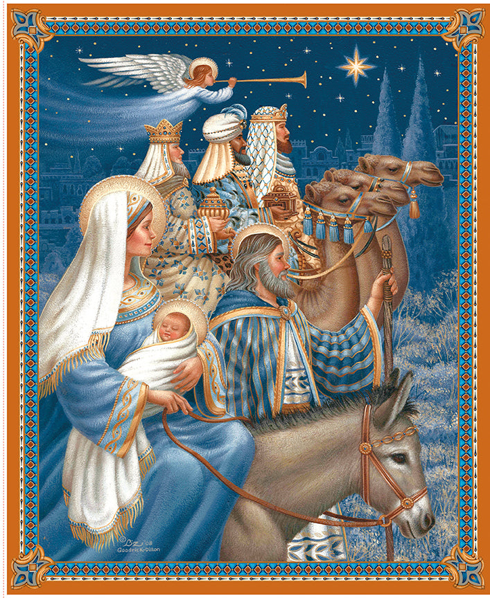 picture-a-christmas-ii-by-riley-blake- PD17983-PANEL is Available at International Textiles Ltd in Canada