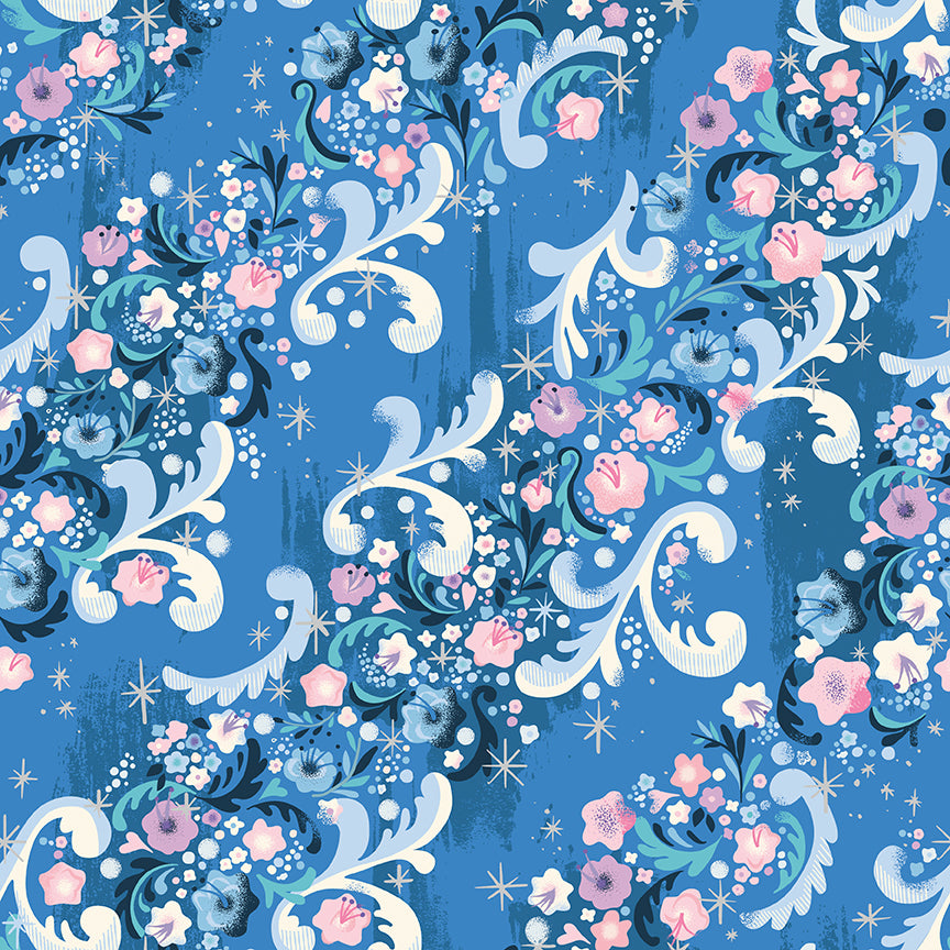 wishes-by-riley-blake- SC18074-BLUEBERRY is Available at International Textiles Ltd in Canada
