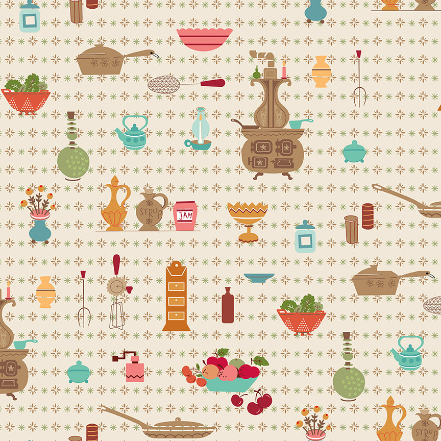 baked-with-love-by-riley-blake- WB17802-LINEN is Available at International Textiles Ltd in Canada