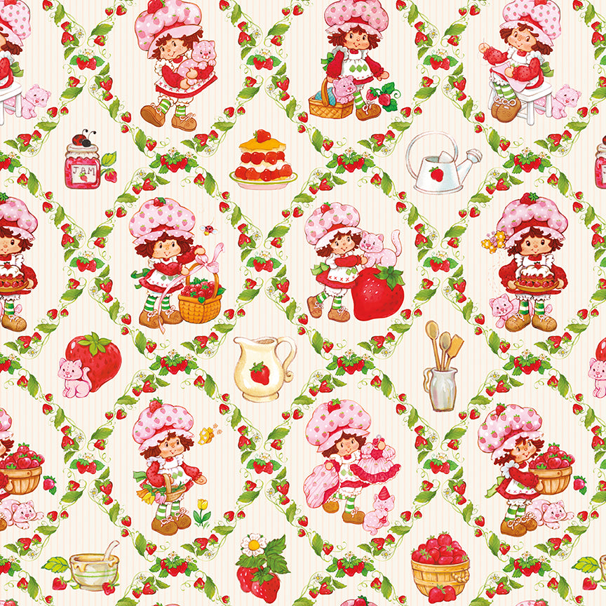 The-World-of-Strawberry-Shortcake WB18570-CREAM Riley Blake Canada wholesale at International Textiles Ltd. 