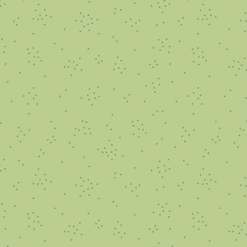 Scattered-A-Cross WB370-HONEYDEW Riley Blake Canada wholesale at International Textiles Ltd. 