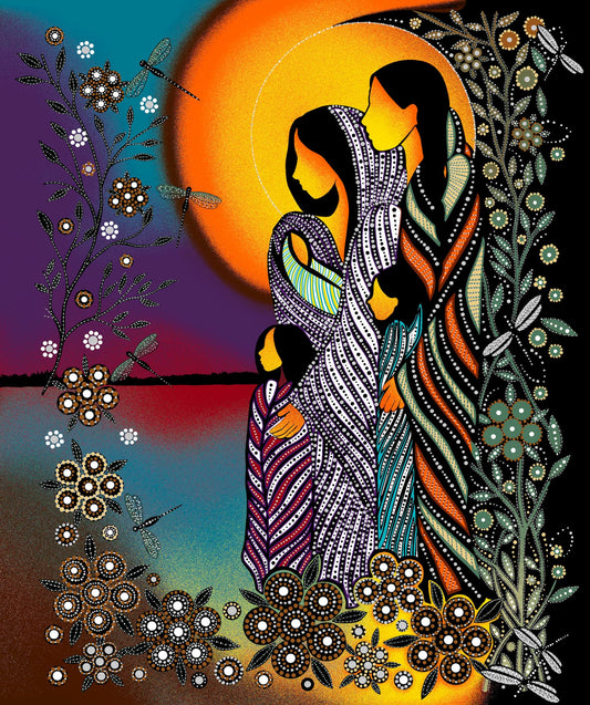 All_Children_Matter_by_Betty_Albert BA-00014MP-Panel Indigenous fabrics by Itex Designs