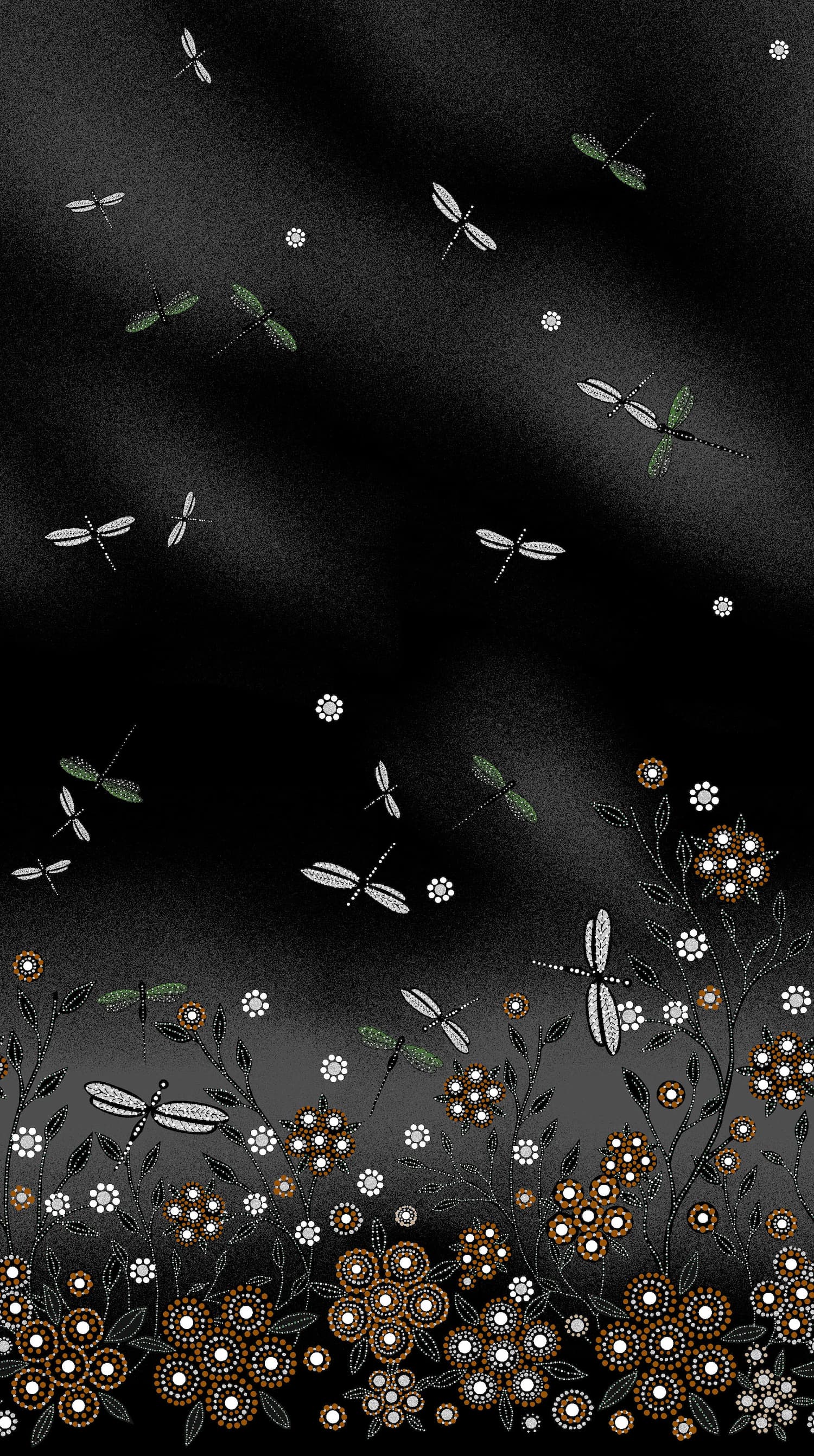 All_Children_Matter_by_Betty_Albert BA-00015M-Black Indigenous fabrics by Itex Designs