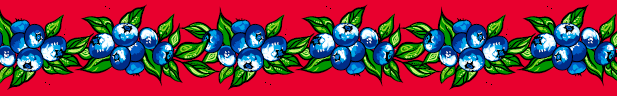 Blueberry Ribbons by Carla Joseph