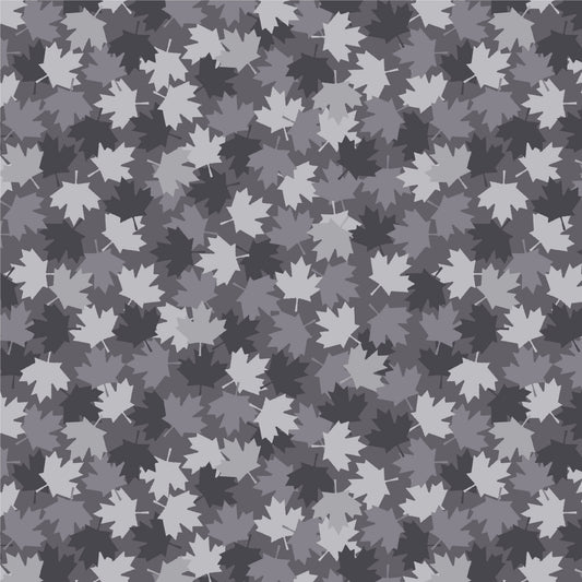 Canadian_Maples_108"_Quilt_Back 52582D-1 Grey Indigenous fabrics by Itex Designs