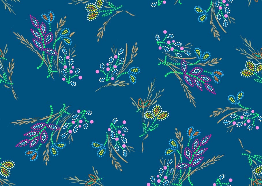 Free_Spirit_by_Karen_Erickson KE-0003D-Blue Indigenous fabrics by Itex Designs