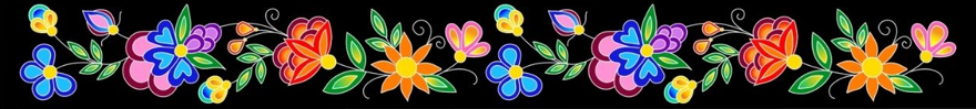 Koko_Blooms_by_Tamara_Malcolm TMR-0005-Black Indigenous fabrics by Itex Designs
