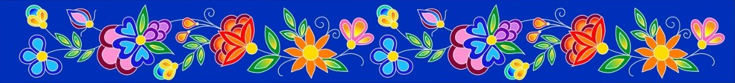 Koko_Blooms_by_Tamara_Malcolm TMR-0005-Dark Royal Indigenous fabrics by Itex Designs