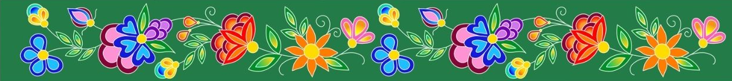 Koko_Blooms_by_Tamara_Malcolm TMR-0005-Green Indigenous fabrics by Itex Designs