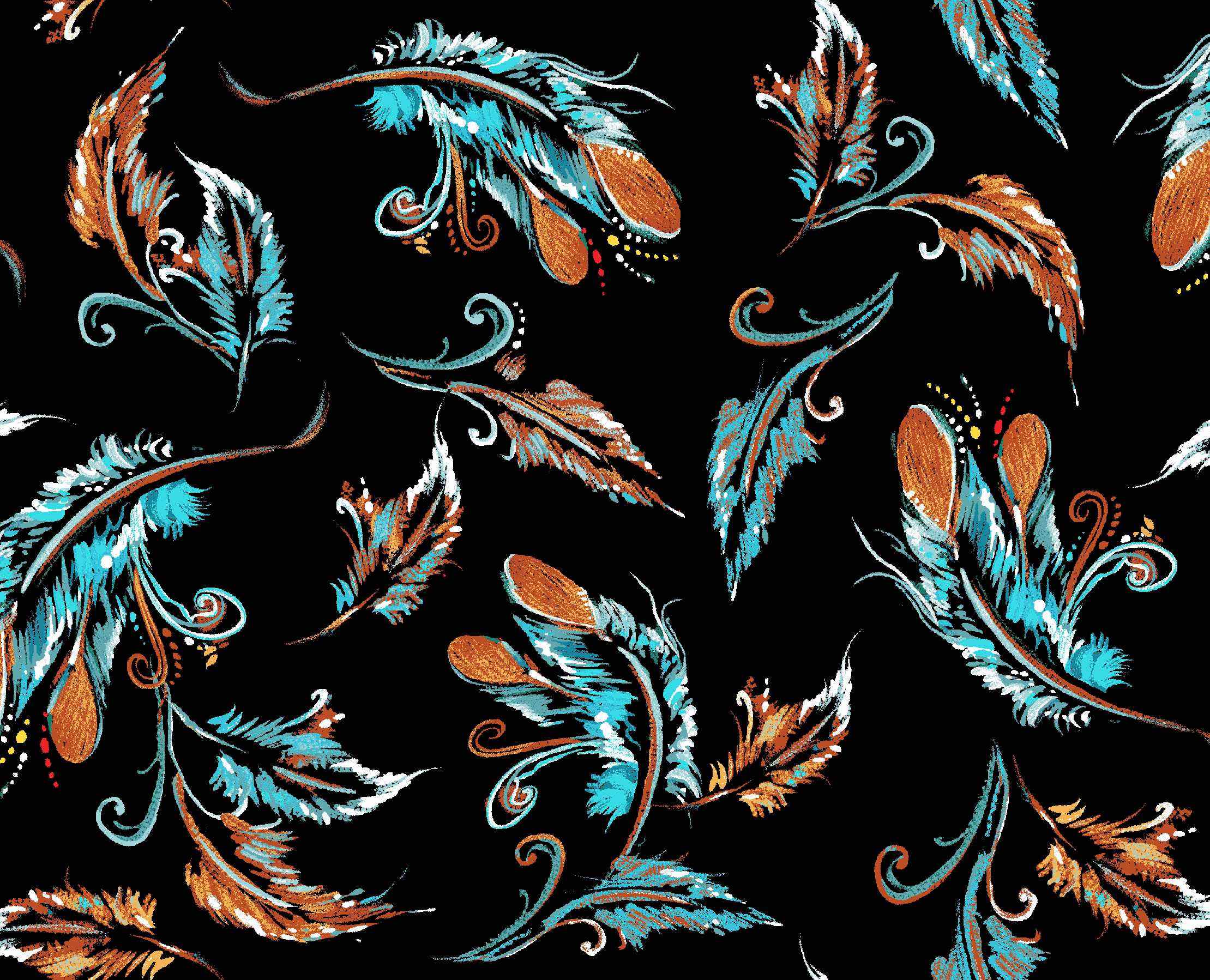 Raven_Tree_by_Carla_Joseph CAJ-0004M-Black Indigenous fabrics by Itex Designs