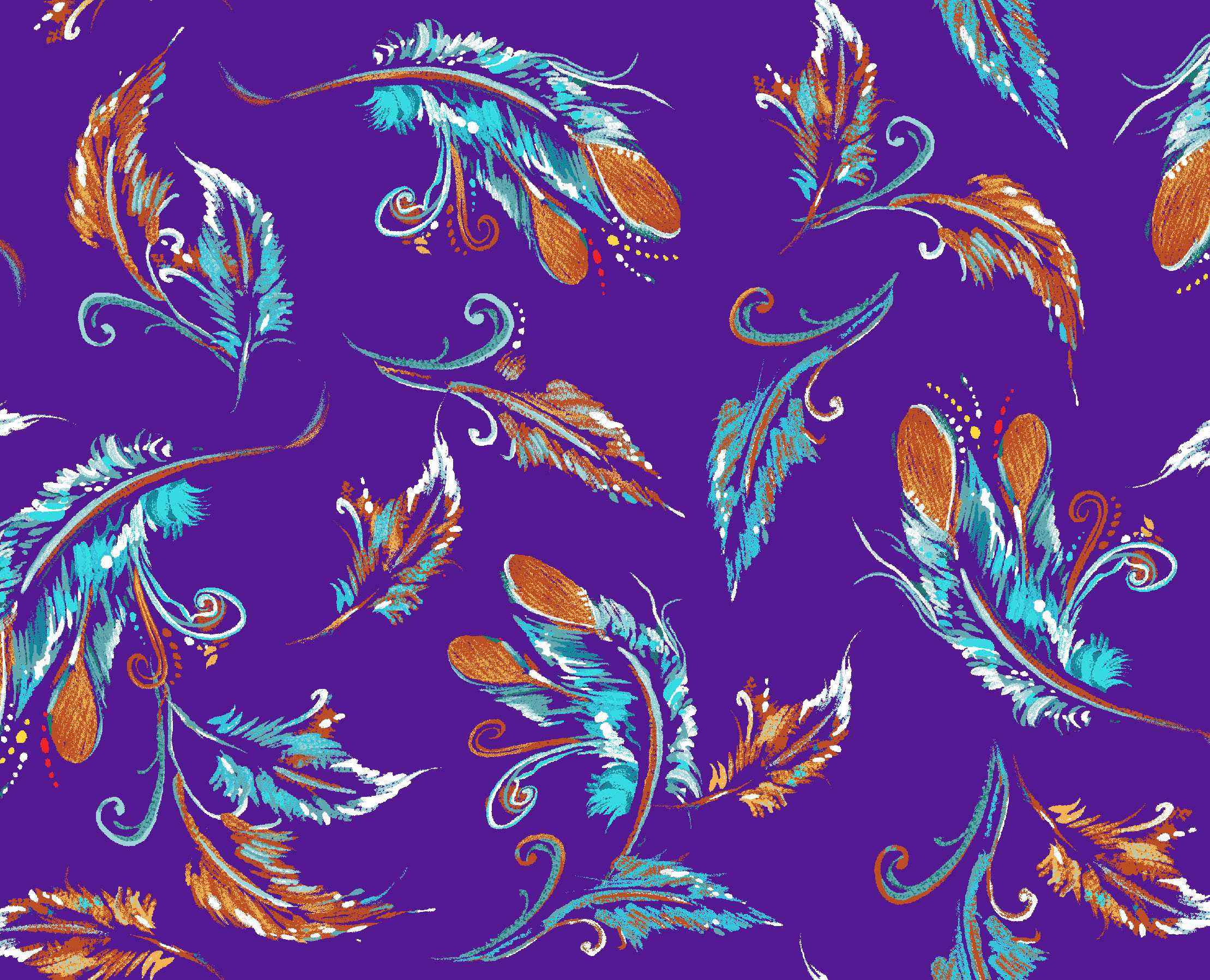 Raven_Tree_by_Carla_Joseph CAJ-0004M-Purple Indigenous fabrics by Itex Designs