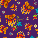 Revelation_Bright_by_Tracey_Metallic TMD-0002-Deep Purple Indigenous fabrics by Itex Designs