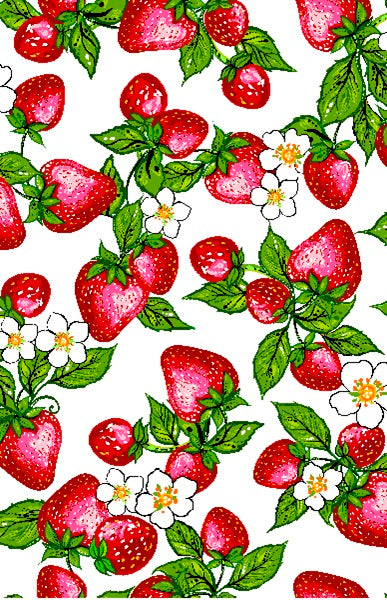 Strawberry_Dreamcatcher__by__Carla_Joseph CAJ-0008-White Indigenous fabrics by Itex Designs