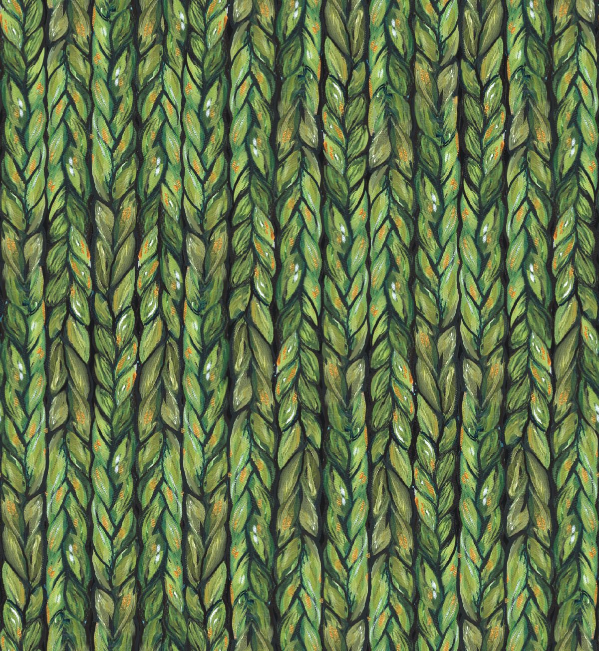 Tranquility_by_Carla_Joseph CAJ-00013D-Green Indigenous fabrics by Itex Designs